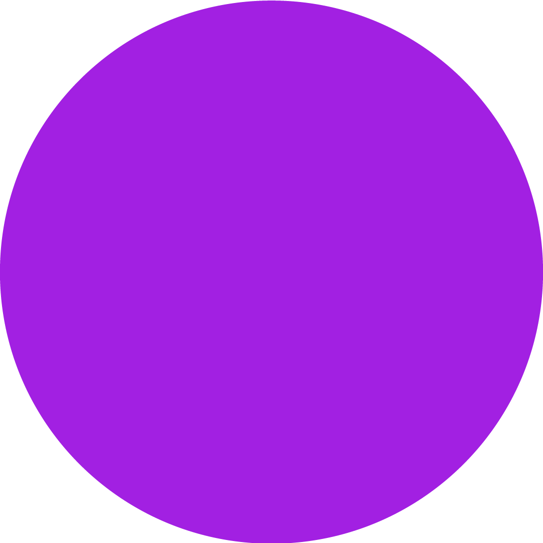 Einfarbiger purpurfarbener Kreis.